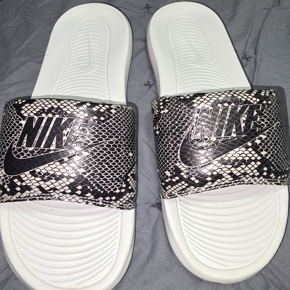 Nike Snake Print Slides